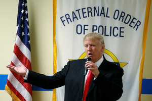 Why Did The Country's Largest Police Union Endorse Donald Trump ...